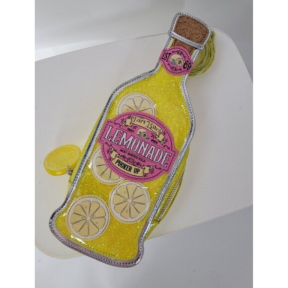 Sugar Thrillz Lemon Pucker Up Crossbody Bag Dolls Kill NEW - Picture 2 of 4